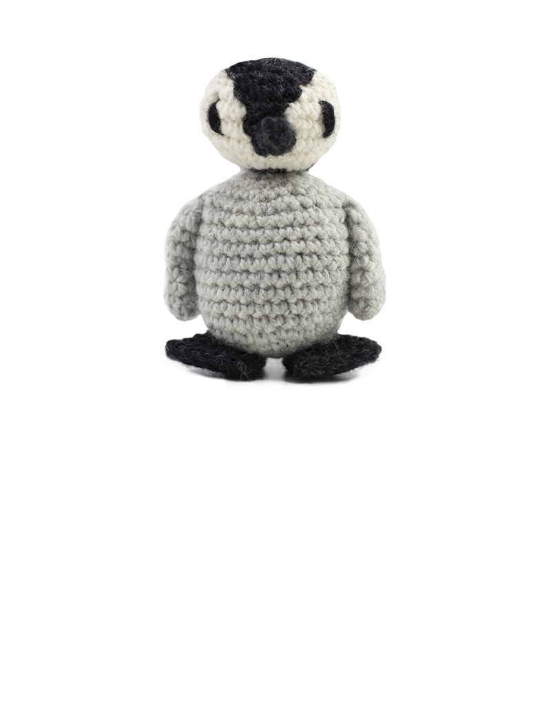 toft ed's animal Mini Caesar the Emperor Penguin amigurumi crochet